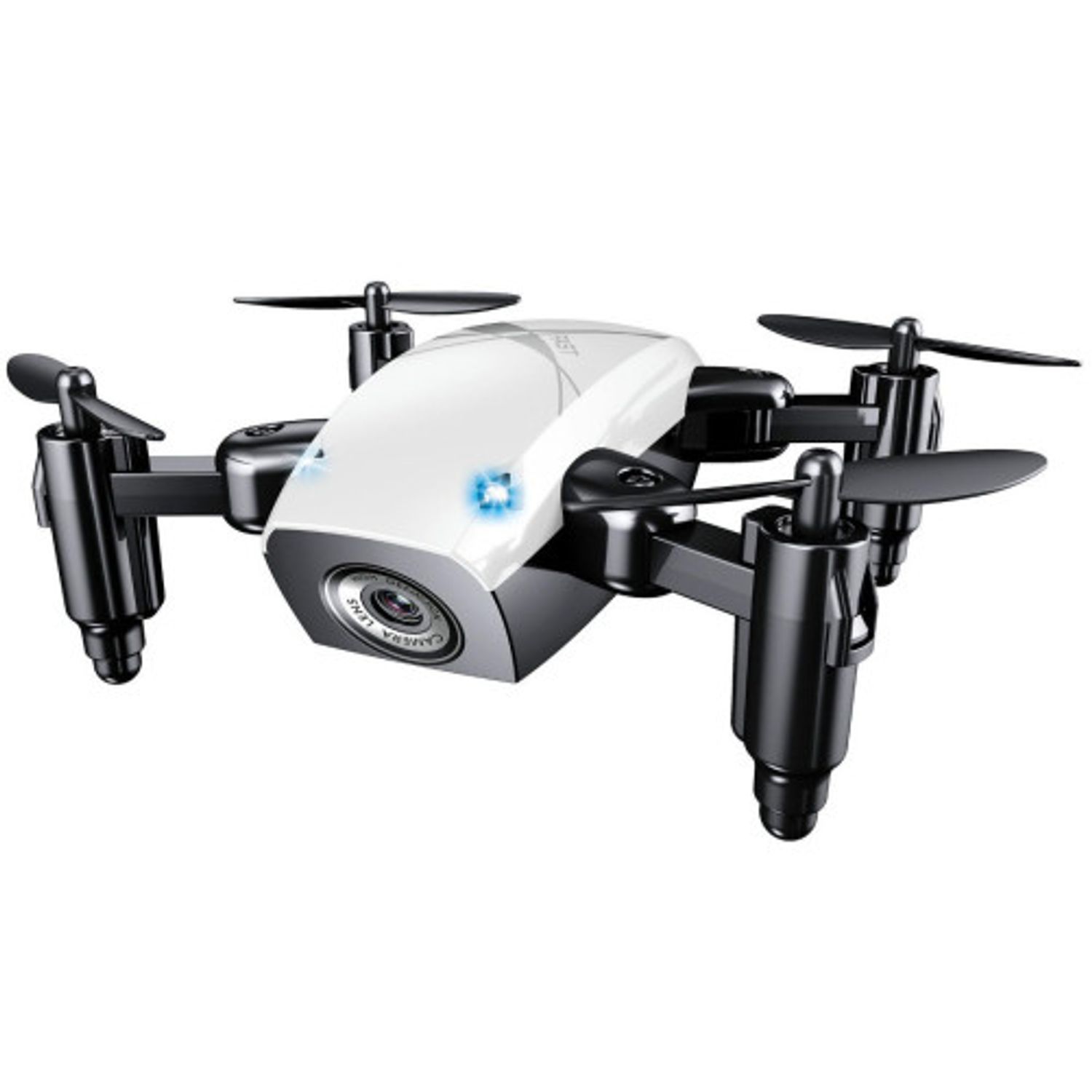 Mini Drona iUni S9, WiFi, Frecventa 2.4GHz, Alb fotografia produsului