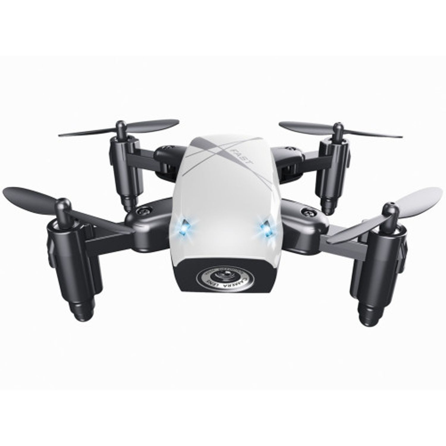 Mini Drona iUni S9, WiFi, Frecventa 2.4GHz, Alb fotografia produsului View 3 L