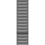 Curea iUni compatibila cu Apple Watch 1/2/3/4/5/6, 38mm, Leather Link, Grey fotografia produsului View 2 S