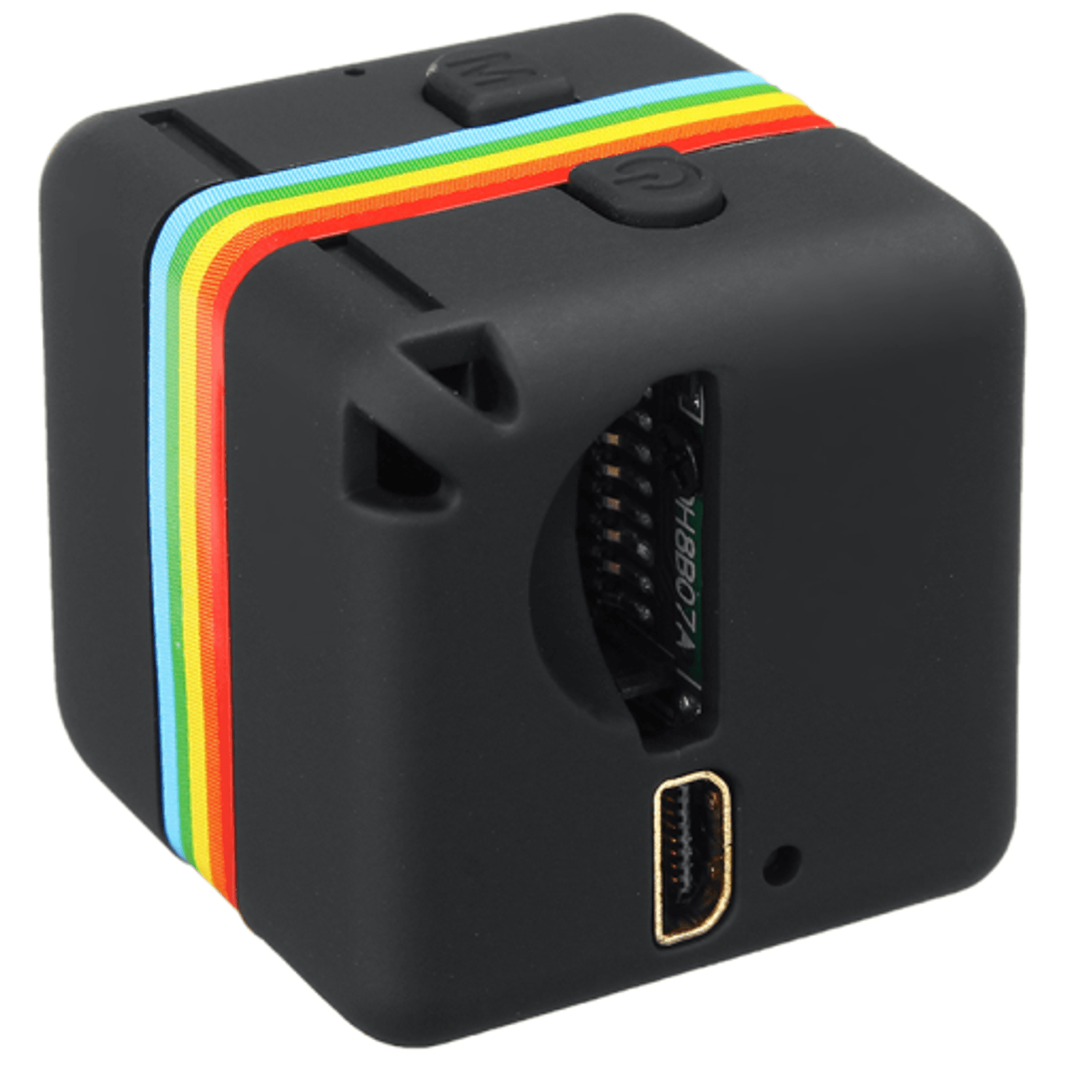 Mini Camera iUni CQ11, Full HD 1080p, Night Vision, Audio Video, Negru fotografia produsului View 3 L