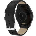 Ceas Smartwatch iUni N3 Plus, Curea Piele, BT, 1.3 Inch, IOS si Android, Black fotografia produsului View 4 S