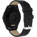 Ceas Smartwatch iUni N3 Plus, Curea Piele, BT, 1.3 Inch, IOS si Android, Black fotografia produsului View 5 S