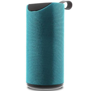 Boxa portabila iuni df22, slot card, usb, aux-in, verde