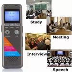 Microfon Reportofon Profesional iUni MEP01, MP3 Player, Memorie 8GB fotografia produsului View 4 S