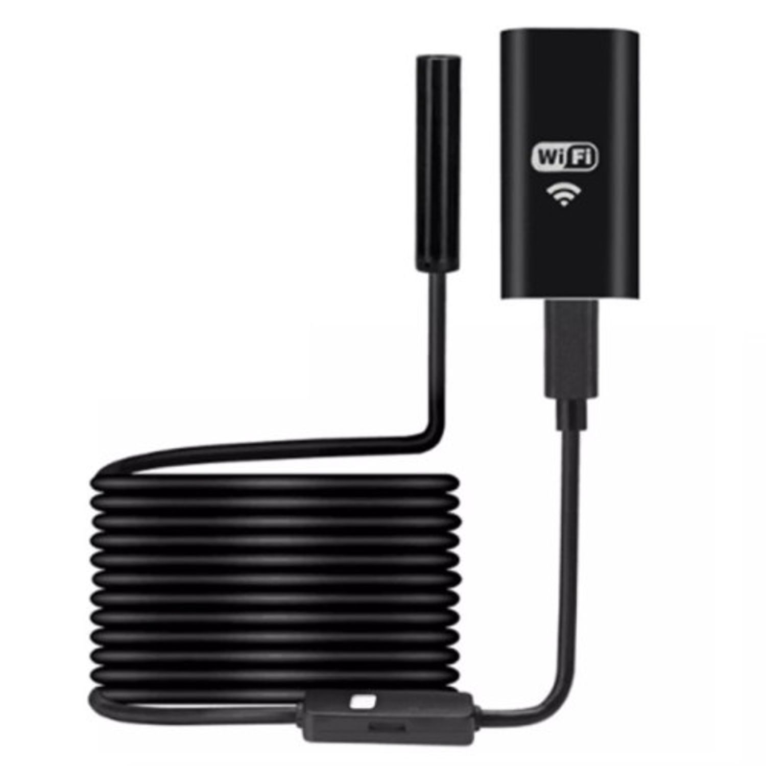 Camera Endoscop iUni CM3-5, Wi-Fi, Rezistenta la Apa IP67, Compatibil iOS / Android / Windows, 6 x LED, 5 m fotografia produsului