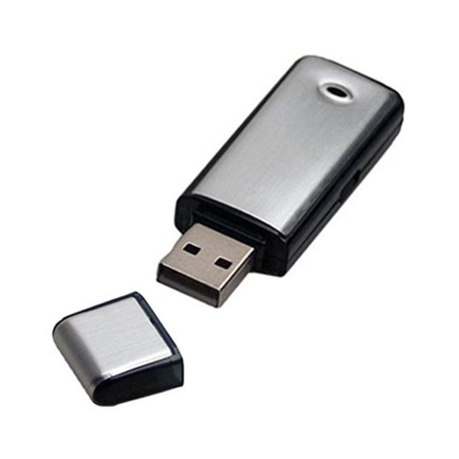 Mini reportofon in forma de stick USB, 8 GB, negru fotografia produsului