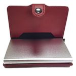 Portofel RFID iUni P2, 10 carduri, Rosu Grena fotografia produsului View 4 S
