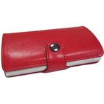 Portofel RFID iUni P2, 10 carduri, Rosu fotografia produsului