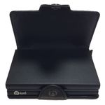 Portofel RFID dublu iUni P3, 16 carduri, Negru fotografia produsului View 3 S