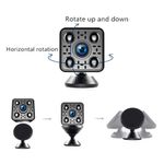 Mini Camera Spion iUni IP35, Wireless, Full HD 1080p, Audio-Video, Detectie Miscare, Night Vision fotografia produsului View 3 S