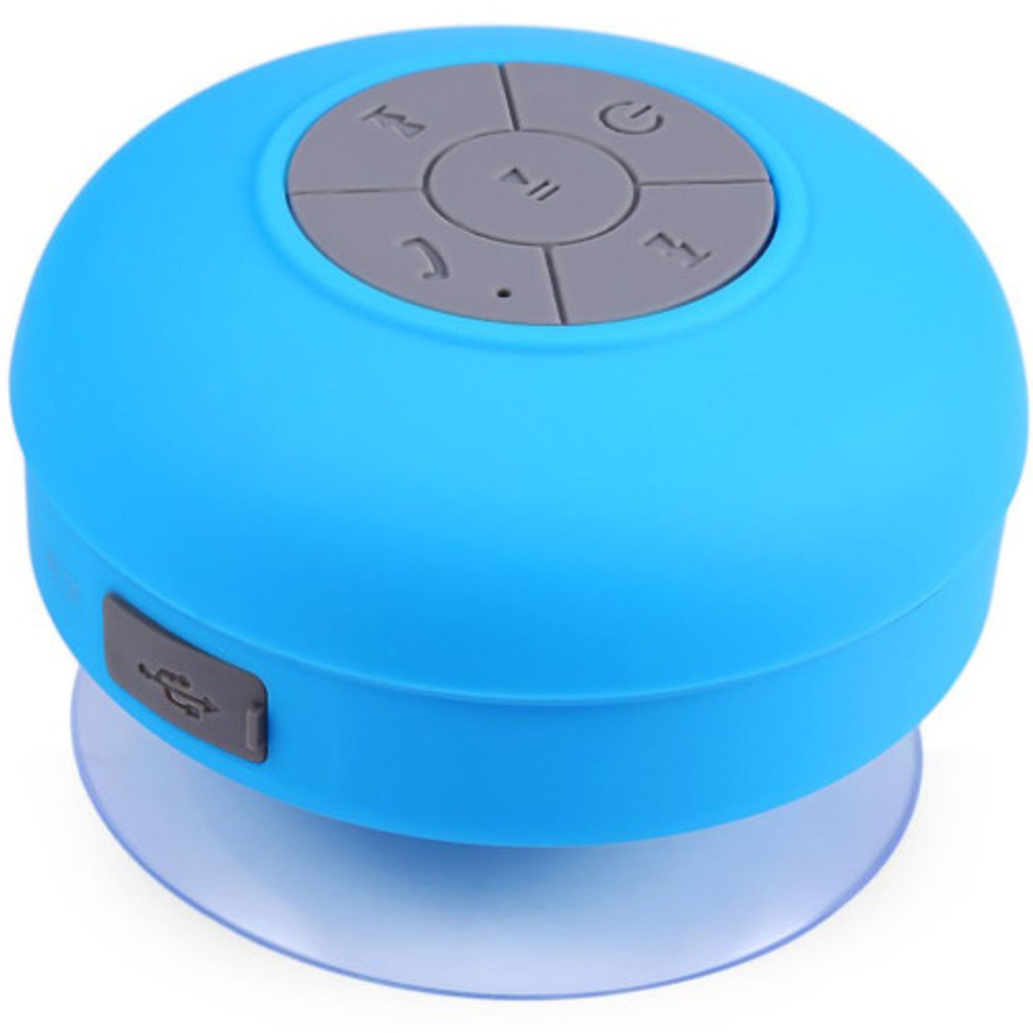 Boxa Portabila Bluetooth iUni DF16, Rezistenta la stropi de apa, Albastru fotografia produsului