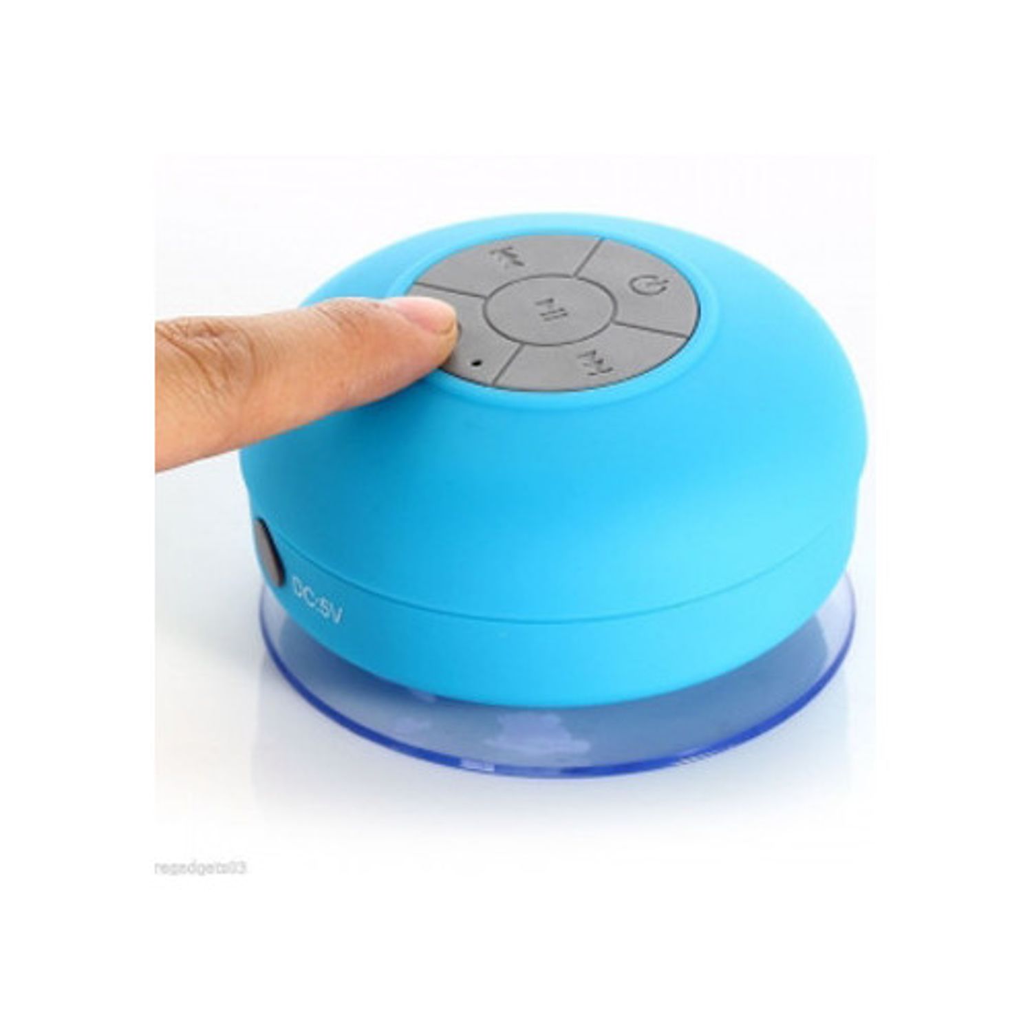 Boxa Portabila Bluetooth iUni DF16, Rezistenta la stropi de apa, Albastru fotografia produsului View 4 L