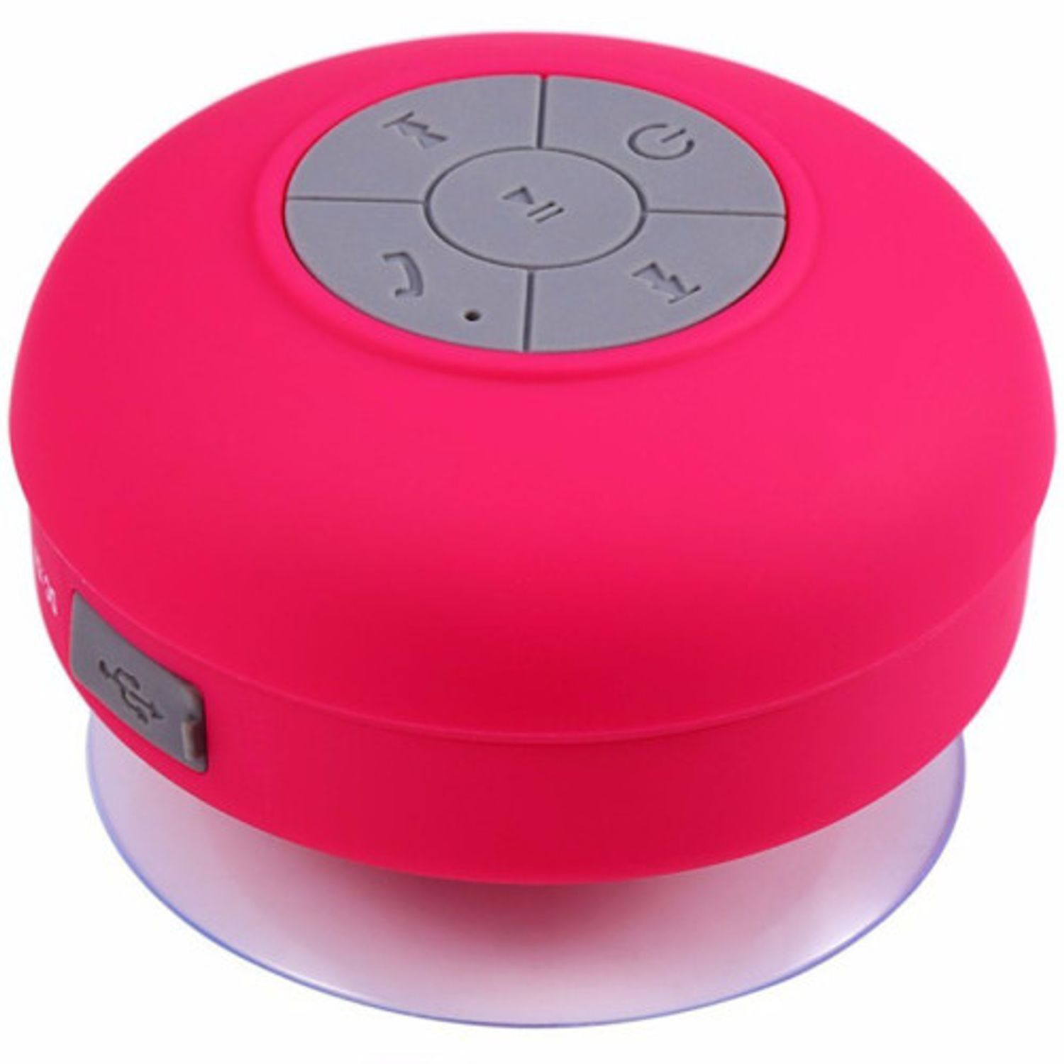Boxa Portabila Bluetooth iUni DF16, Rezistenta la stropi de apa, Roz fotografia produsului