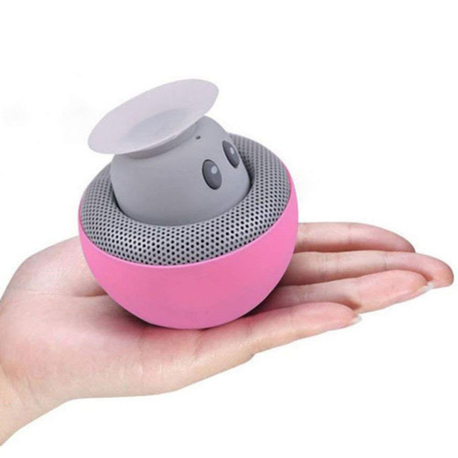 Boxa Portabila Bluetooth iUni DF17, Microfon, Apeluri Handsfree, Roz fotografia produsului View 4 L