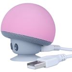 Boxa Portabila Bluetooth iUni DF17, Microfon, Apeluri Handsfree, Roz fotografia produsului View 5 S