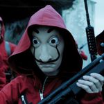Masca Dali La Casa de Papel, crem fotografia produsului View 2 S