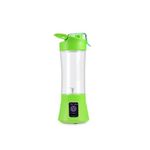 Mini blender Juice Qllipin, portabil, 380ml, verde fotografia produsului