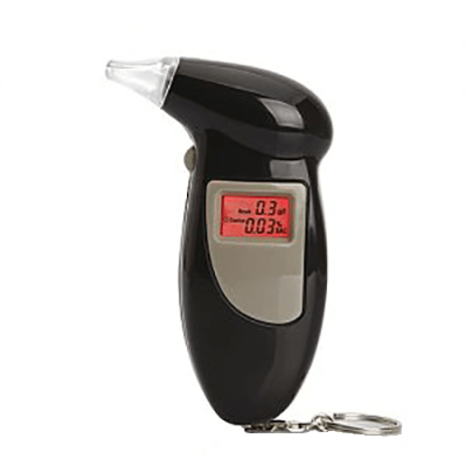 Alcool tester digital, tip breloc, negru, Gonga fotografia produsului