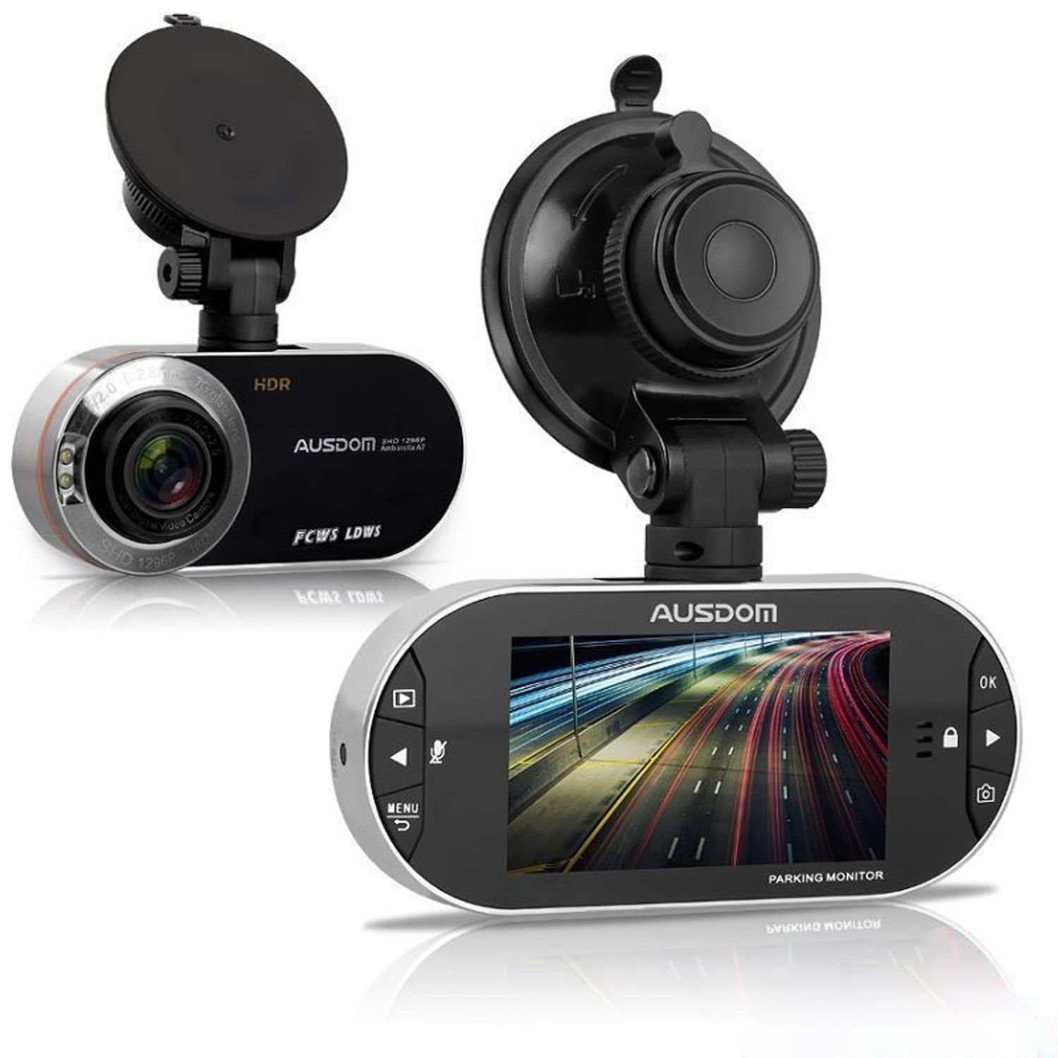 Camera video auto, full HD, senzor de miscare, negru, Gonga fotografia produsului View 3 L