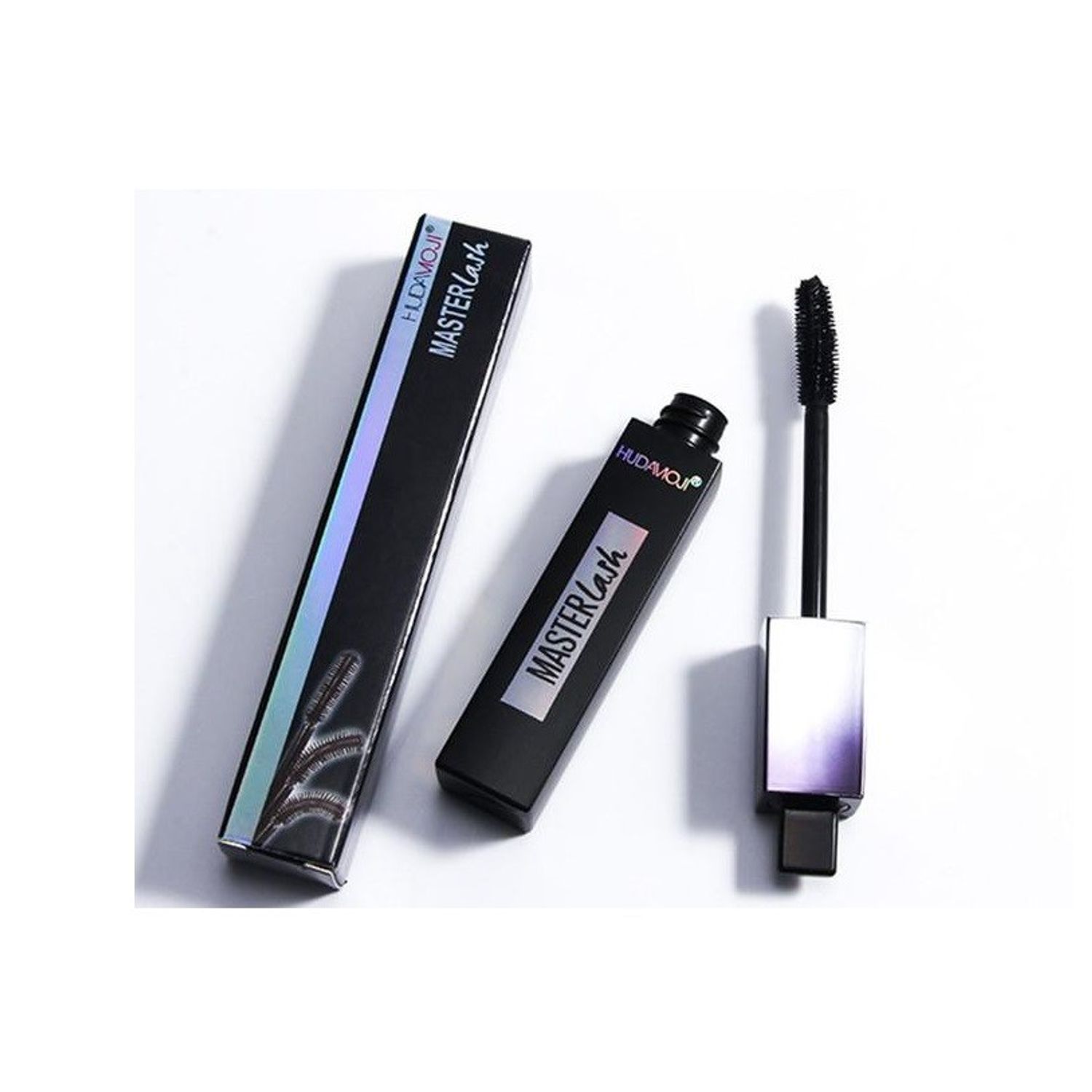Mascara MasterLash Huda Moji, perie ajustabila, negru fotografia produsului View 3 L