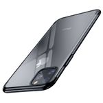 Husa protectie Iphone Iphone 11 Pro, cu folie de protectie anti-soc, transparent/negru, Gonga fotografia produsului