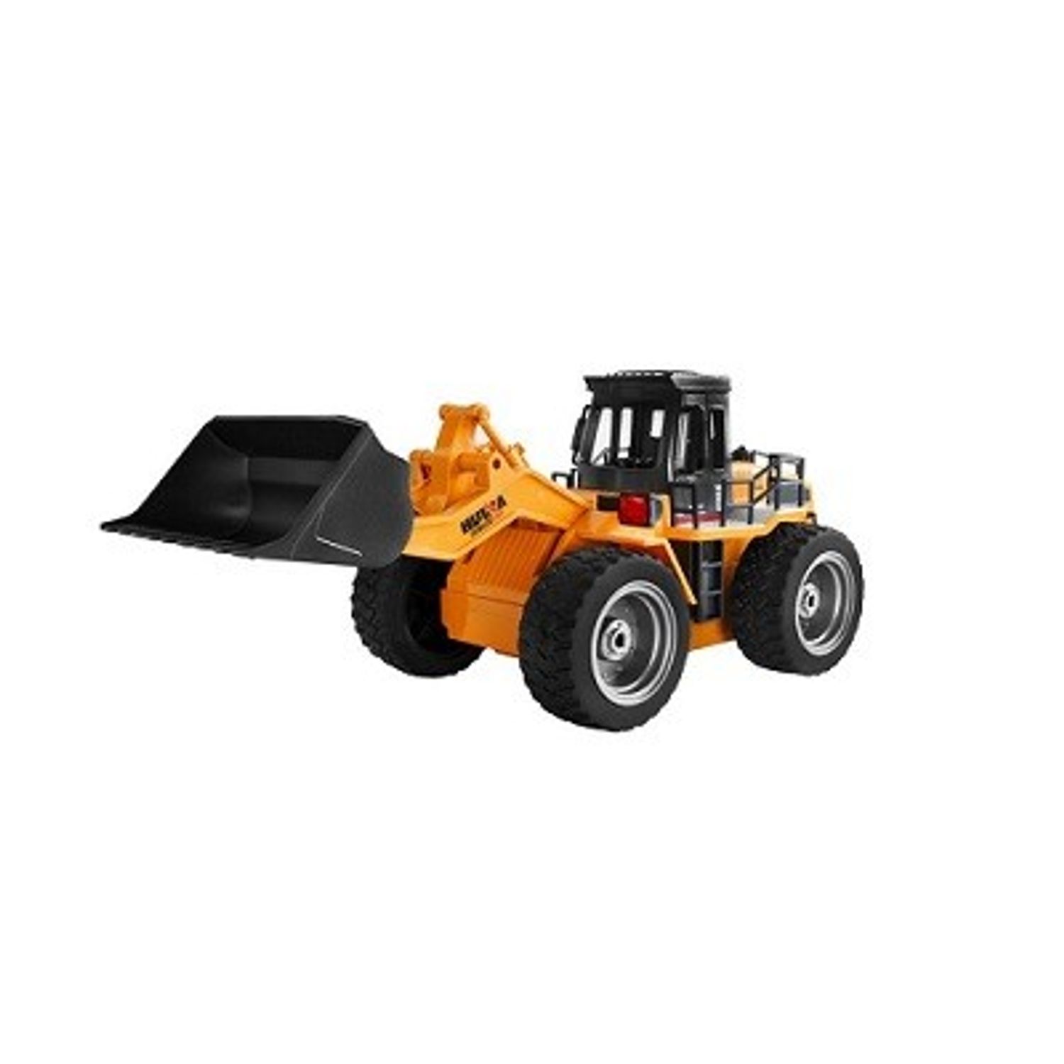 Buldozer de jucarie cu telecomanda, 30 cm, galben fotografia produsului