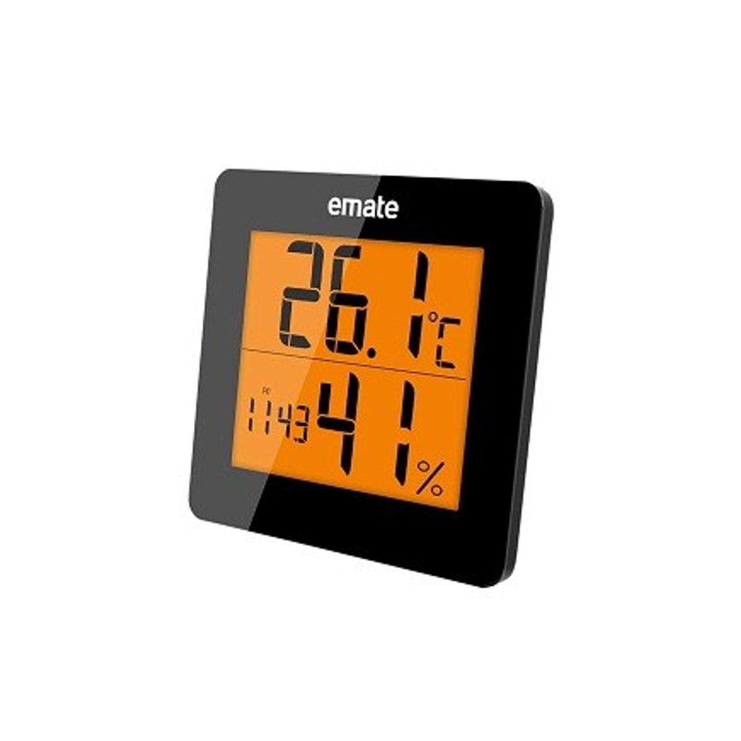 Statie meteo cu afisaj LCD, negru fotografia produsului