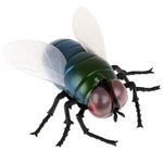 Jucarie in forma de musca cu telecomanda, verde fotografia produsului