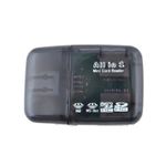 Mini cititor de carduri All in One, 2.0 USB, negru fotografia produsului View 2 S