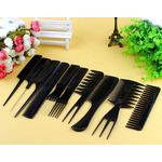 Set pentru frizerie si coafor, 10 piese, negru fotografia produsului View 2 S