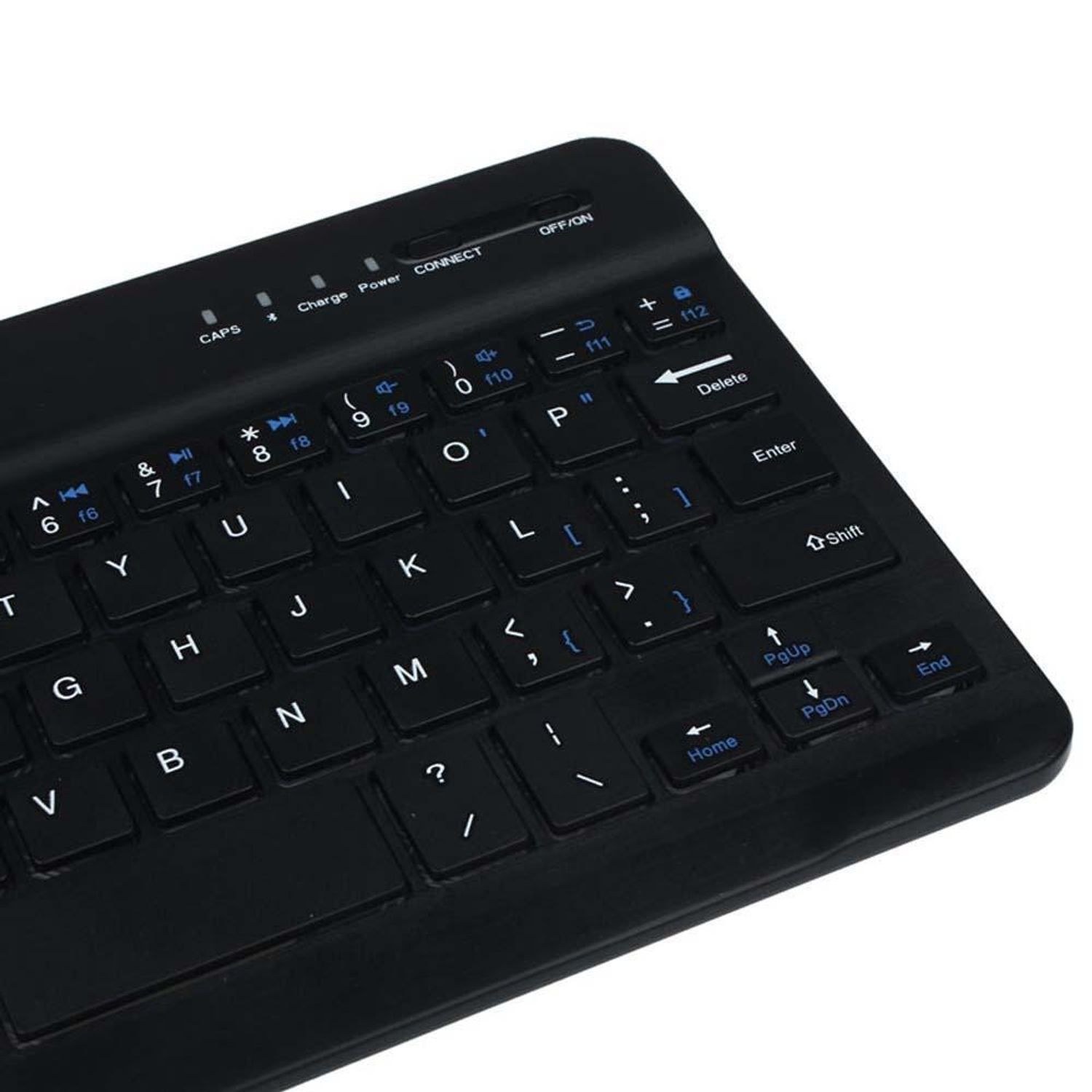 Tastatura wireless, din aluminiu, negru fotografia produsului View 3 L