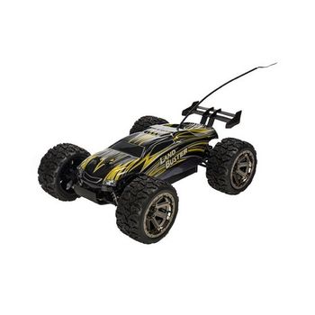 Masina de jucarie cu telecomanda nqd land buster 4x4, 1:12, negru/galben