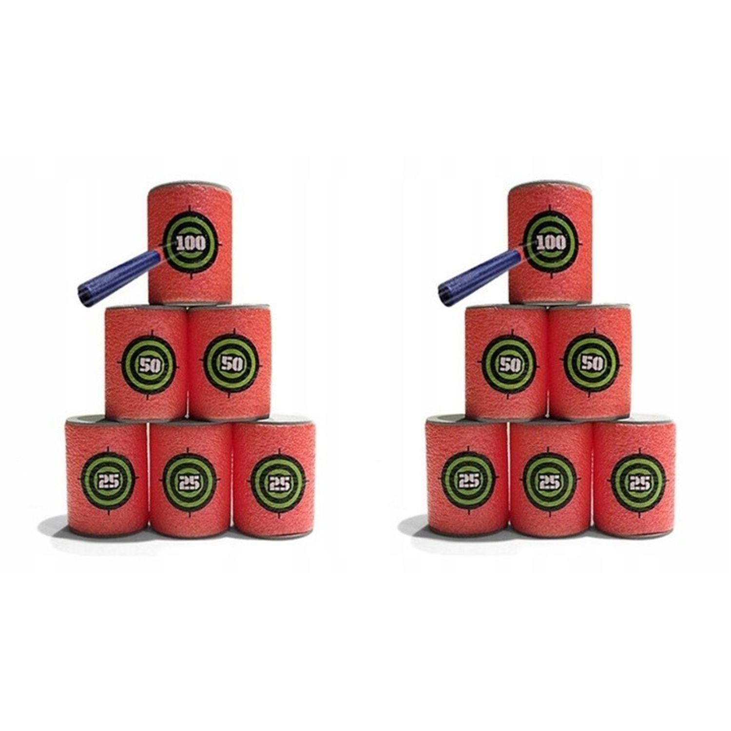Set 6 tinte din spuma Nerf, rosu fotografia produsului View 2 L