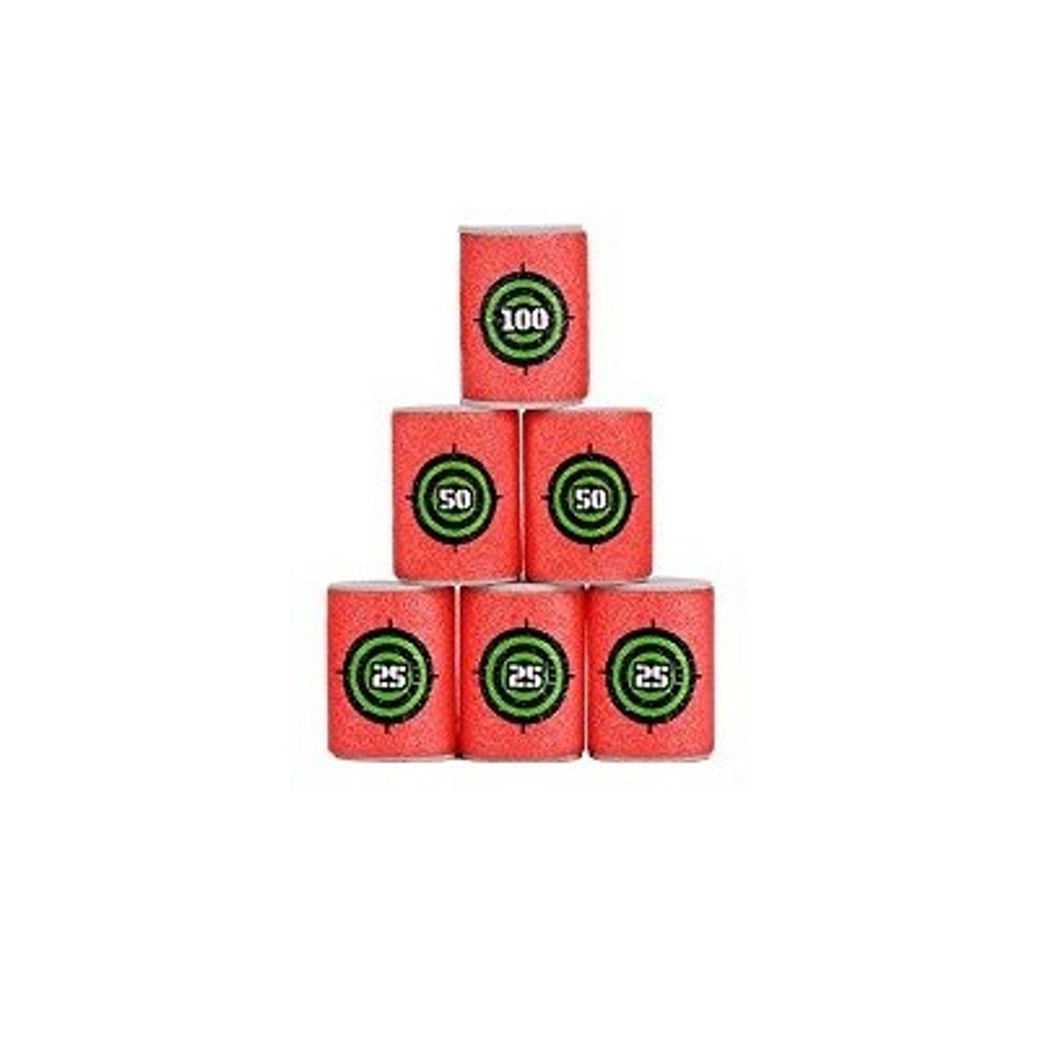 Set 6 tinte din spuma Nerf, rosu fotografia produsului