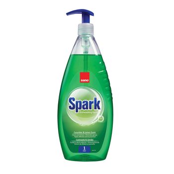 Detergent de vase Sano Spark Castravete 1L elefant.ro imagine 2022 caserolepolistiren.ro