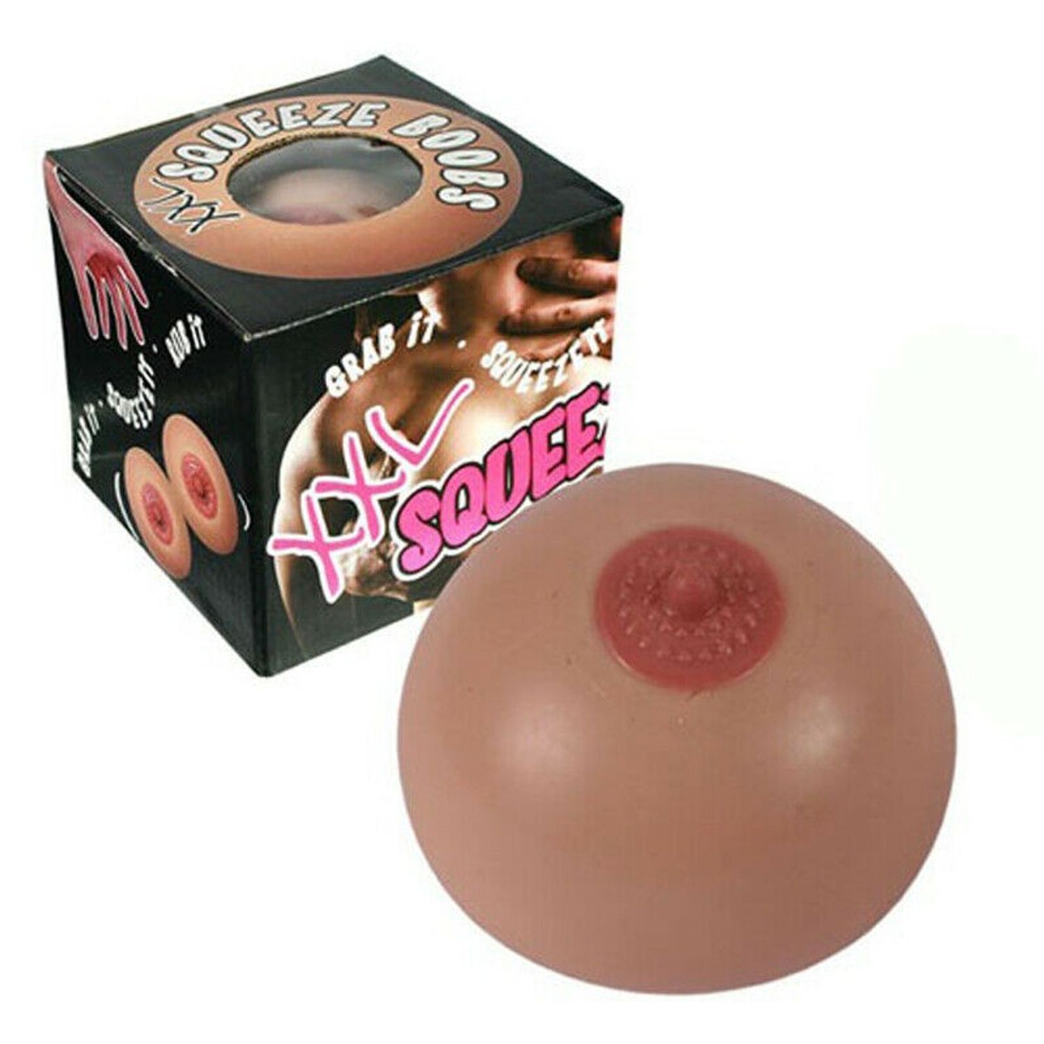 Jucarie antistres adulti, Squeeze Boob, Gonga fotografia produsului View 3 L