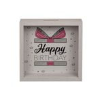 Pusculita din lemn, Happy Birthday, Gonga fotografia produsului