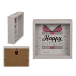 Pusculita din lemn, Happy Birthday, Gonga fotografia produsului View 2 S