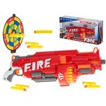 Arma Blaze Storm cu 40 gloante din spuma Nerf + scut, rosu fotografia produsului View 3 S