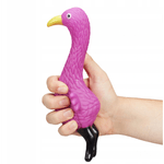 Set 3x Jucarii flamingo zgomotoase pentru catei, Gonga fotografia produsului
