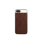 Husa iPhone 7+8 model piele, maro fotografia produsului