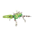 Set constructie dinozaur metalic, 171 piese, verde fotografia produsului
