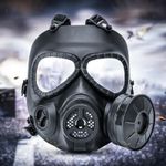 Masca de gaze pentru Airsoft/Paintball, negru fotografia produsului View 3 S