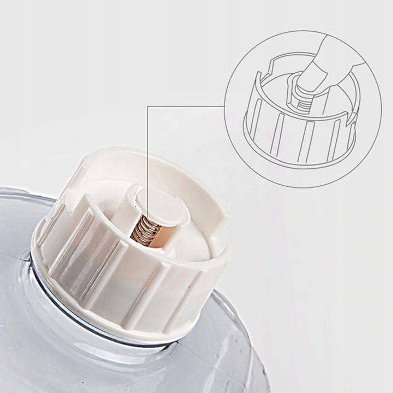 Adapator automat de apa pentru animale de companie, 3.8 L, roz fotografia produsului View 3 L