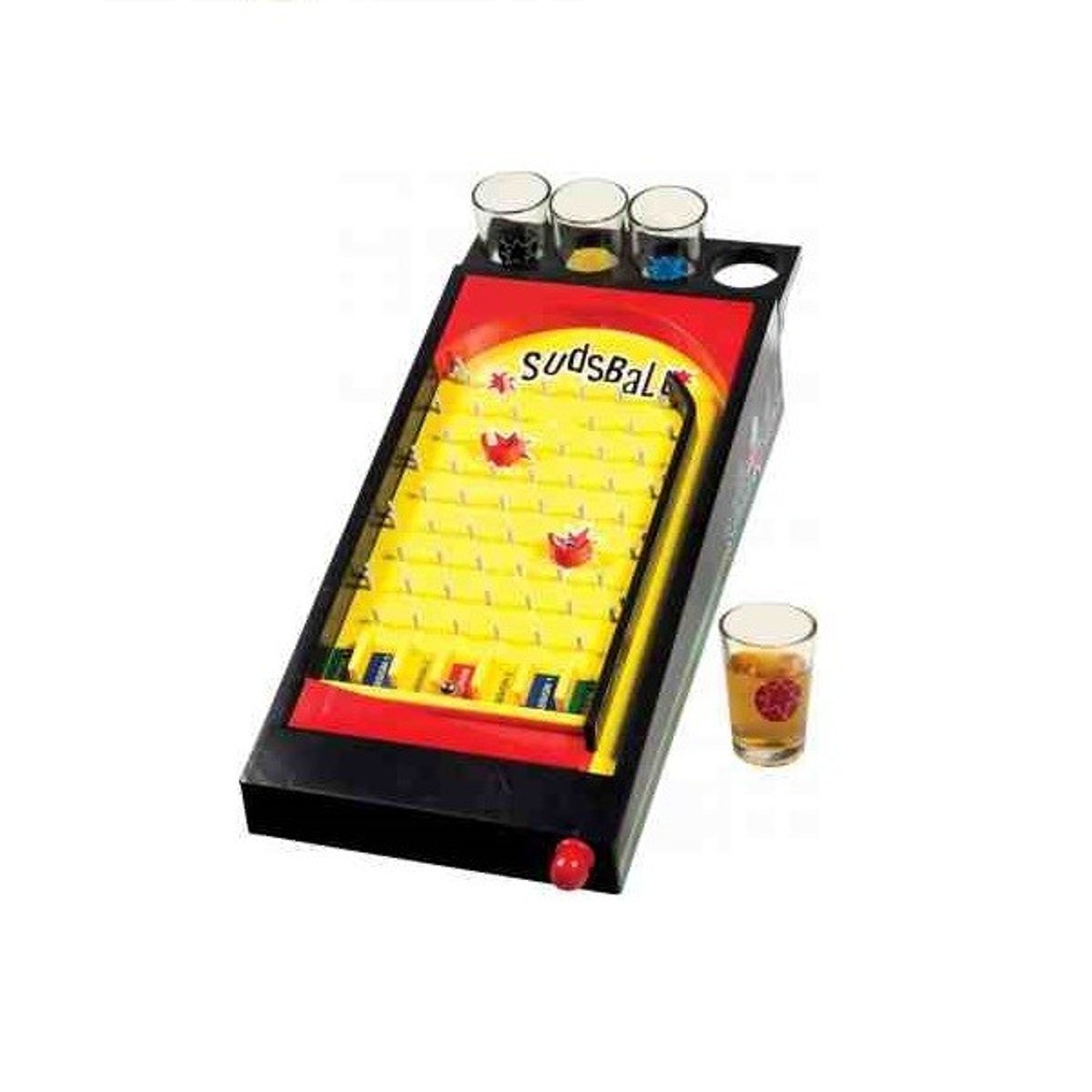 Joc Pinball cu pahare pentru shoturi, galben fotografia produsului View 2 L