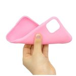 Husa de protectie din silicon, iPhone 11 Pro, roz aprins fotografia produsului View 3 S