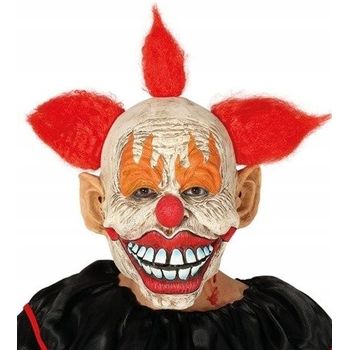 Masca amuzanta, clovn zambitor creepy, gonga