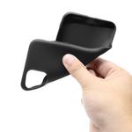 Husa de protectie din silicon, iPhone 11 Pro, negru fotografia produsului View 3 S