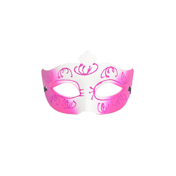 Masca carnaval venetian pentru ochi, roz