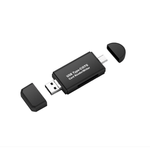 Card Reader OTG 3in1, Cititor de carduri Compact PVC - Universal TF / SD Memory, Micro USB Combo, Type-C, USB, Gonga fotografia produsului